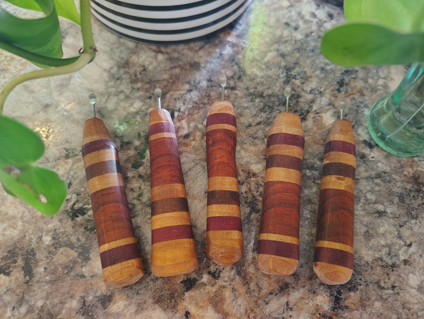 Stripped Maple Dabbers