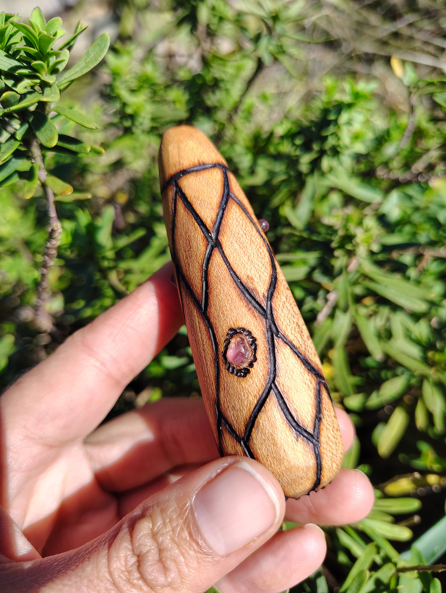 Scaled Amethyst Chillum